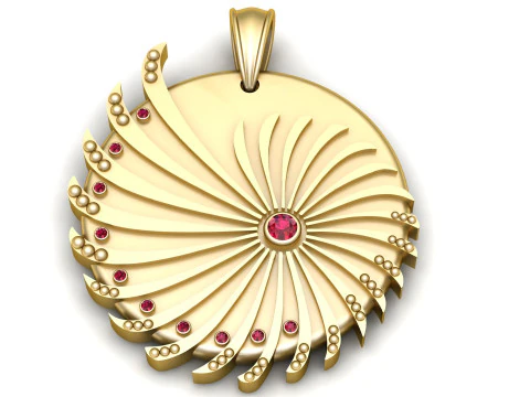 Модний аксесуар Кулон 3D Принт Модель