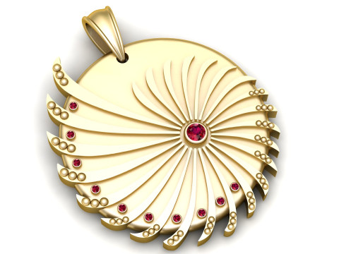 Fashion Accessory Pendant Modelo de Impressão 3D