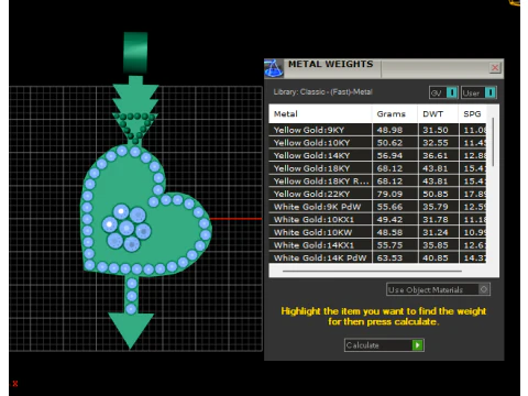 Designer Love Pendant 3D Print Model