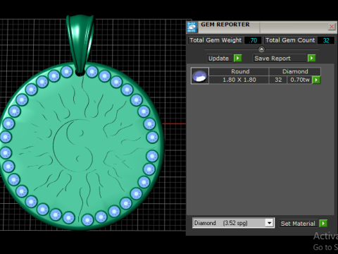Balance and Harmony Pendant Modelo de Impressão 3D