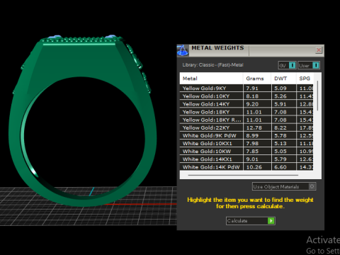 Custom number ring Modelo de impresión 3D