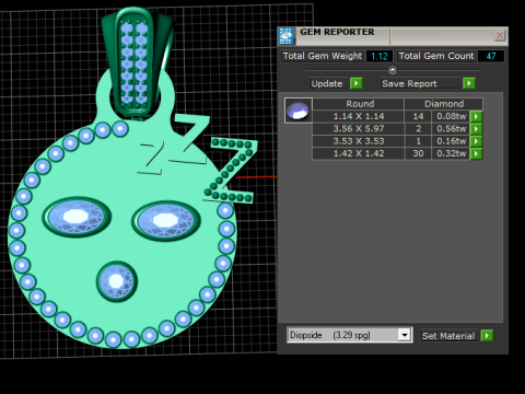 Sleeping emoji pendant 3D 프린트 모델