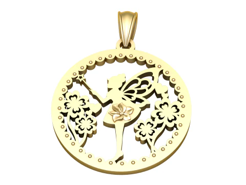 Ręcznie wykonany projekt wisiorka Model do druku 3D