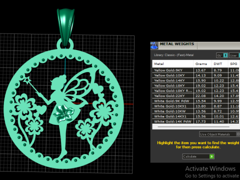 Handcrafted pendant design 3D Принт Модель