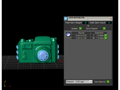 Camera ring Model Cetak 3D