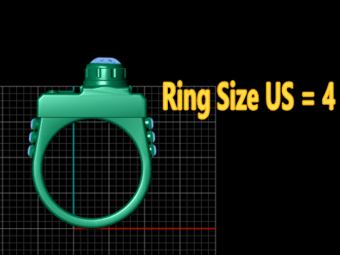 Camera ring Model Cetak 3D