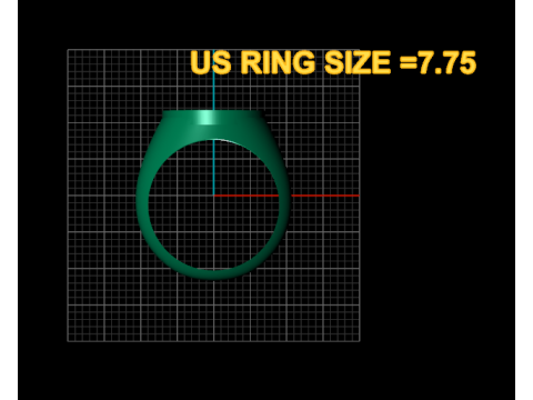 Heroic Ring Design 3D 打印模型
