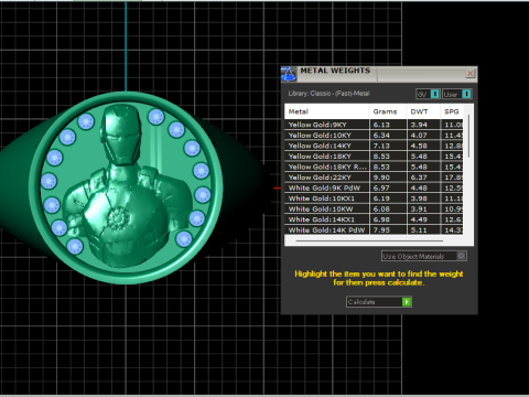 Heroic Ring Design 3D 打印模型