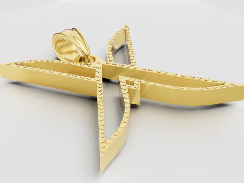 Contemporary Pendant 3D Print Model