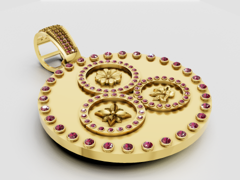 Custom Jewelry Design 3D Baskı Modeli