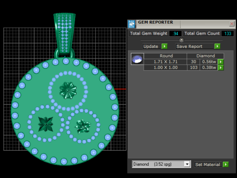 Custom Jewelry Design 3D Baskı Modeli