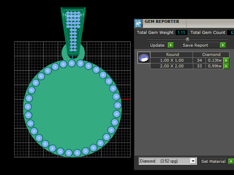 Luxury Jewelry Design Modelo de impresión 3D