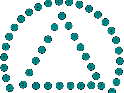 Triangle Circle Pendant 3D 打印模型
