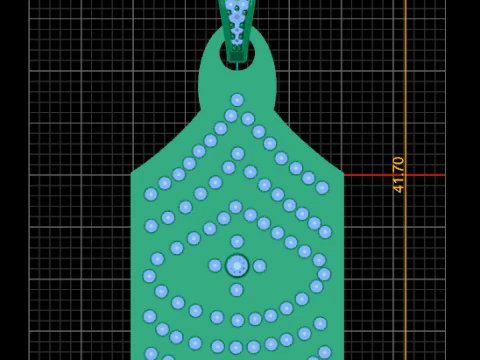Pyramid Design Jewelry 3D Print Model