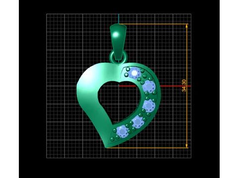 Custom Jewelry 3D Print Model