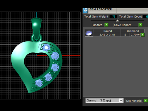 Custom Jewelry 3D प्रिंट मॉडल