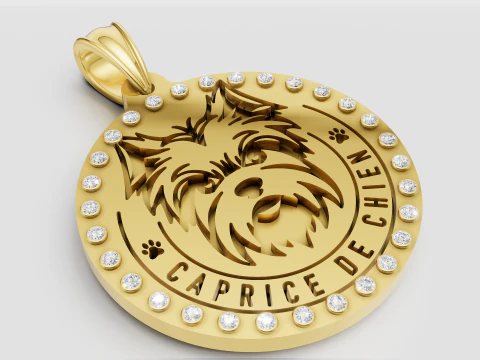 Прикраси для собак на замовлення 3D Принт Модель