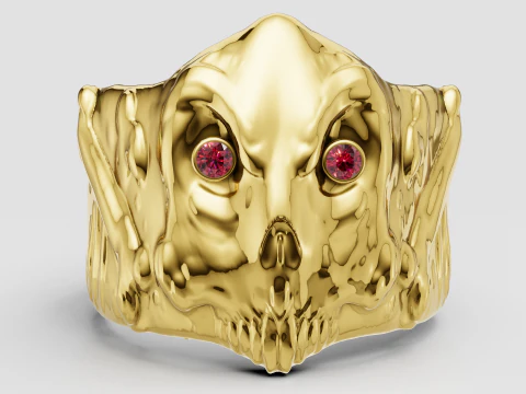 Pink Gemstone Jewelry 3D Print Model