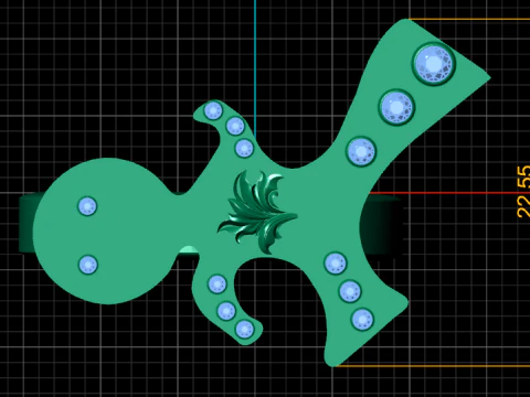 Stick Figure Ring 3D Print Model