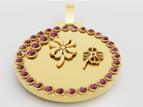 Luxury Jewelry 3D 打印模型
