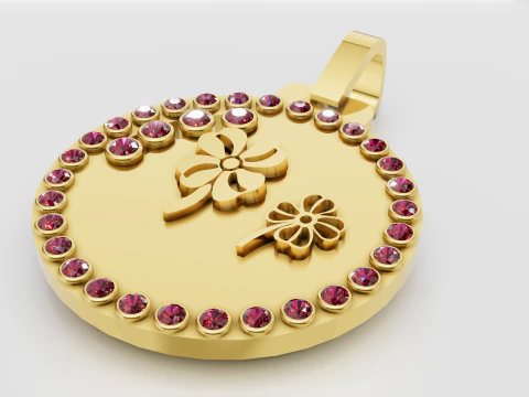 Joias de luxo Modelo de Impressão 3D