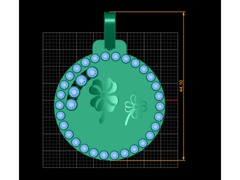 Joias de luxo Modelo de Impressão 3D