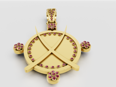 Symmetrical Jewelry 3D 打印模型