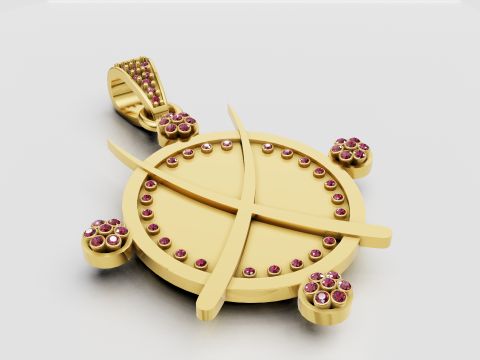 Symmetrical Jewelry 3D 프린트 모델