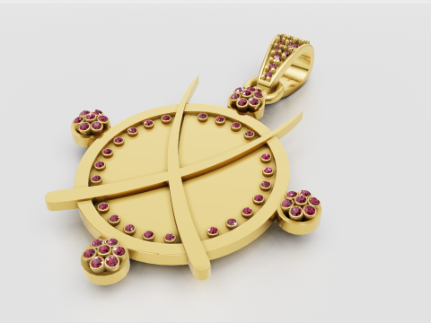 Symmetrical Jewelry 3D 프린트 모델