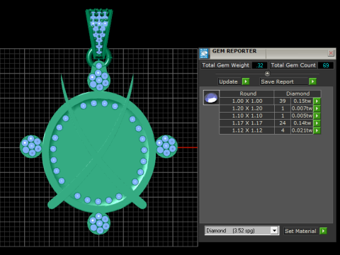 Symmetrical Jewelry 3D 프린트 모델