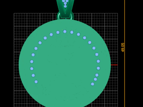 Crown and sword design 3D Print Model