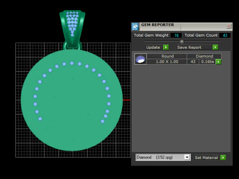 Crown and sword design 3D Print Model