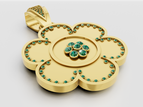 Womens Fine Jewelry Model Cetak 3D