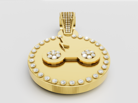 Statement Pendant 3D 프린트 모델