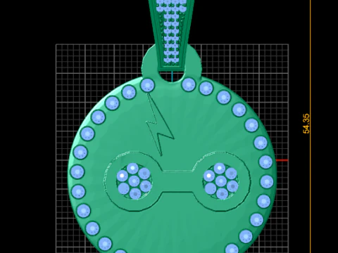 Statement Pendant 3D Print Model