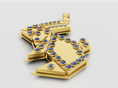 Customizable Jewelry 3D 打印模型
