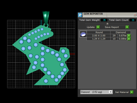 Customizable Jewelry Modèles 3D en vedette