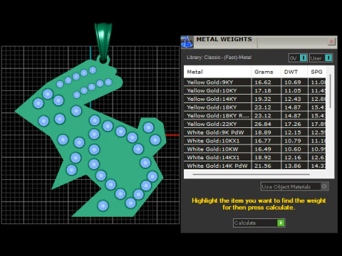 Customizable Jewelry 3D Print Model