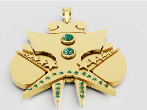 Star pendant 3D Print Model