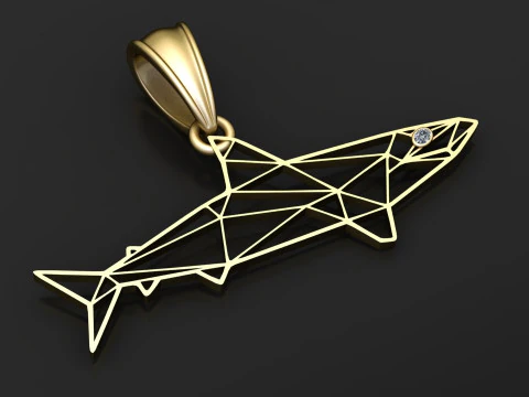 海洋生物配件 3D 打印模型