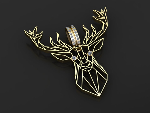 Gold animule Modèles 3D en vedette