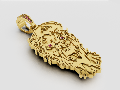 Gothic Pendant Model do druku 3D