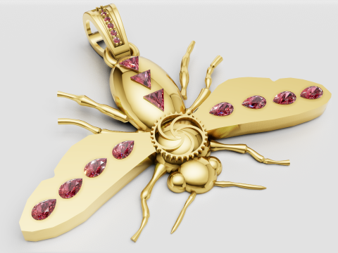 Bug Jewelry Modelo de Impressão 3D