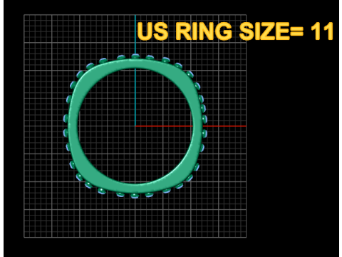 Vintage Inspired Ring 3D Принт Модель