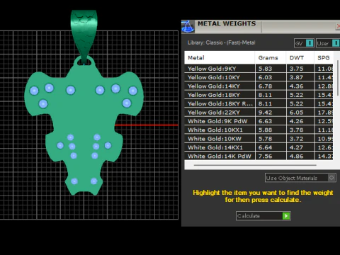 Animal Head Pendant 3D Print Model