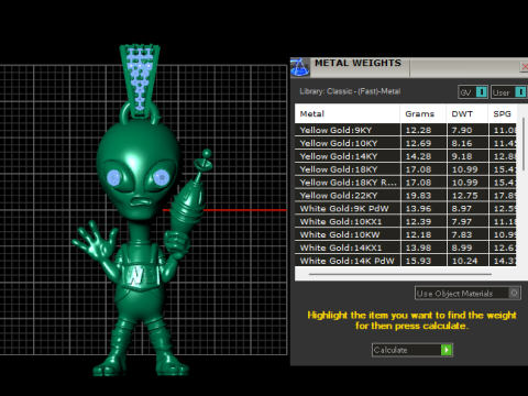 Alien pendant 3D Принт Модель