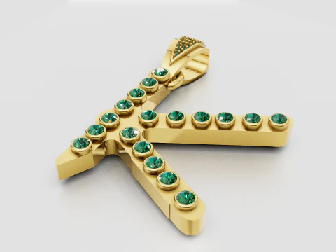 Złoty urok początkowy Model do druku 3D