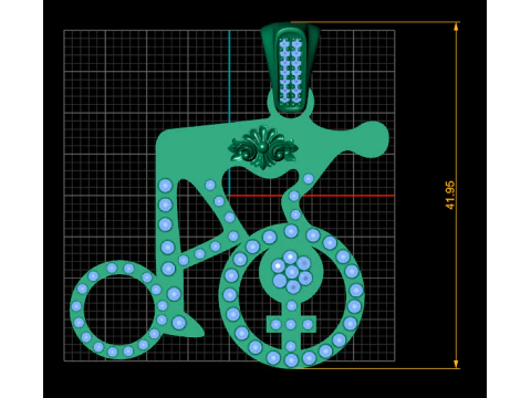 Custom name pendant 3D Print Model