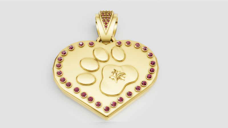 Custom animal charm 3Dプリントモデル .c4d .max .obj .3ds .fbx .stl .blend 