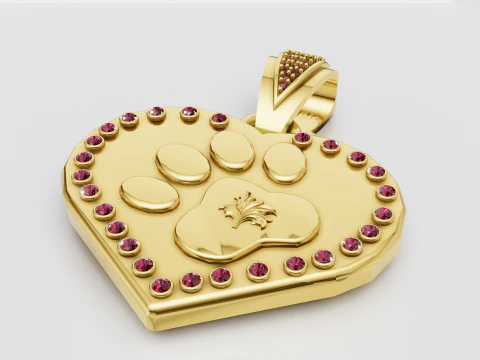 Custom animal charm 3D Print Model